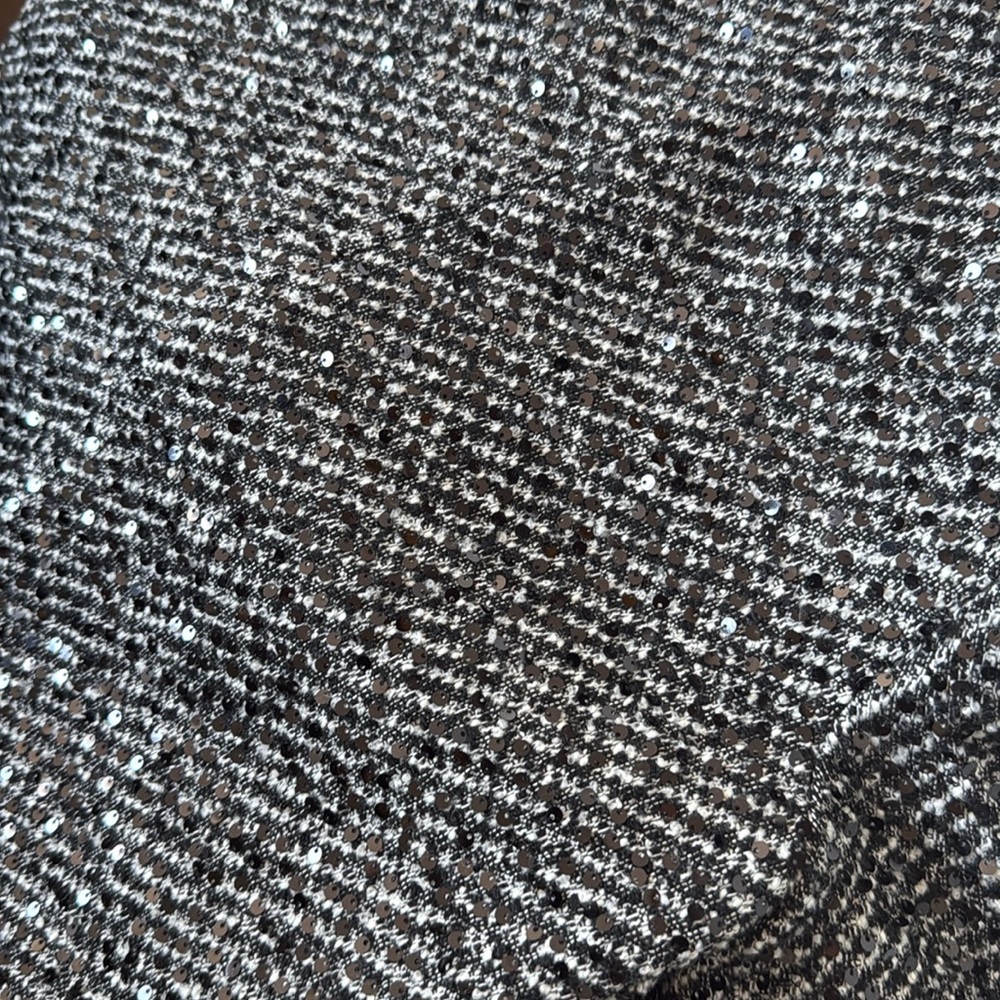 New ZARA Sequined Tweed Jacket - Picture 12 of 12